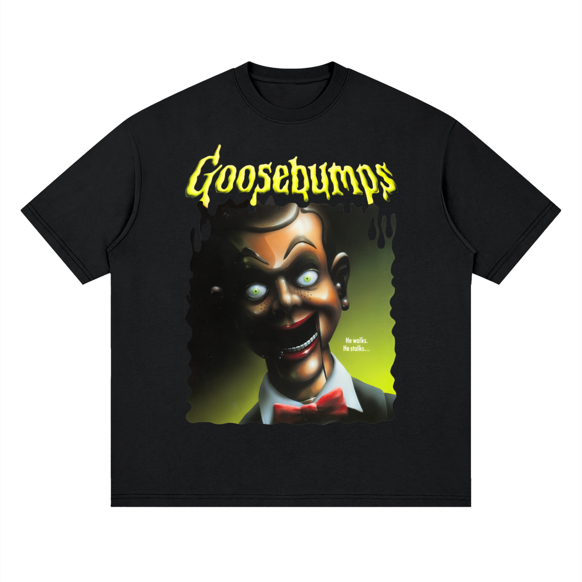 Goosebumps Night of the Living Dummy Heavyweight Streetwear T-Shirt