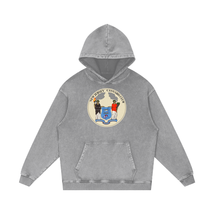 Acid Wash Oversize Hoodie - 420 GSM