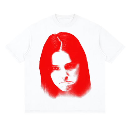 Obsession Cinegogue Sad Face Y2K Heavyweight T-Shirt