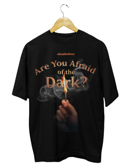 Are You Afraid of the Dark Hand Logo Heavyweight Streetwear T-Shirt