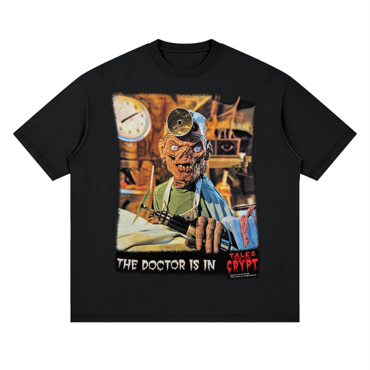 Tales from the Crypt The Doctor Is In Heavyweight Streetwear T-Shirt