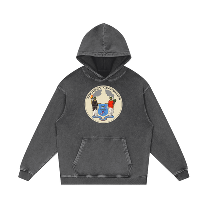 Acid Wash Oversize Hoodie - 420 GSM