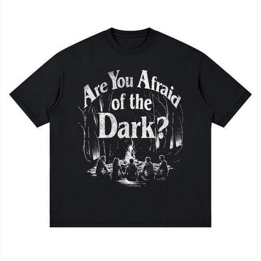 Are You Afraid of the Dark Campfire Heavyweight Streetwear T-Shirt