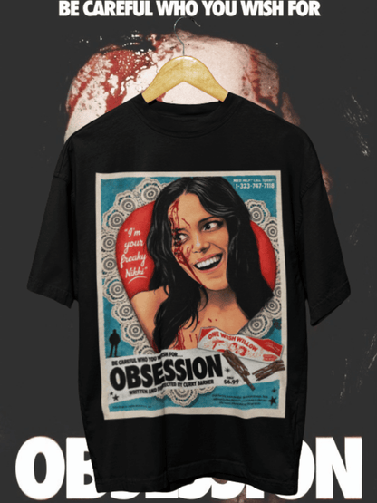 Obsession Be Careful What You Wish For Heavyweight T-Shirt Y2K