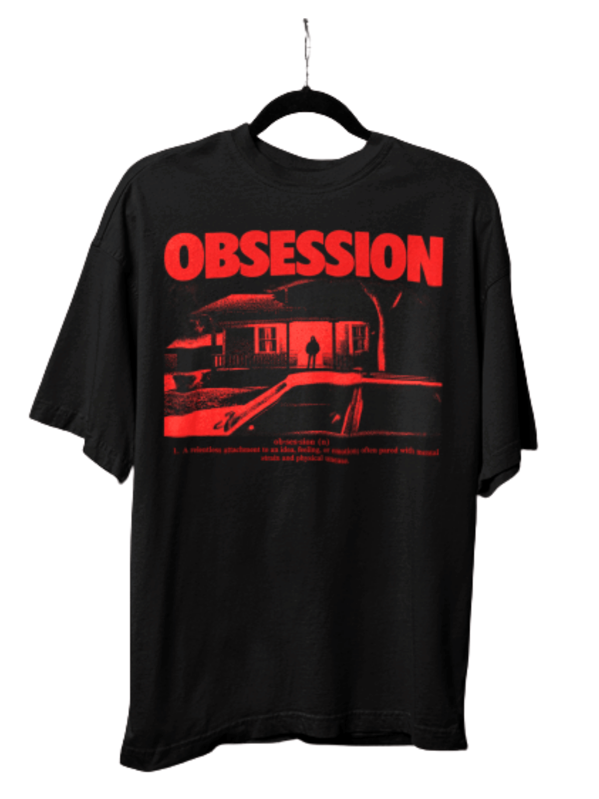 Obsession Definition Front Porch Y2K Heavyweight T-Shirt