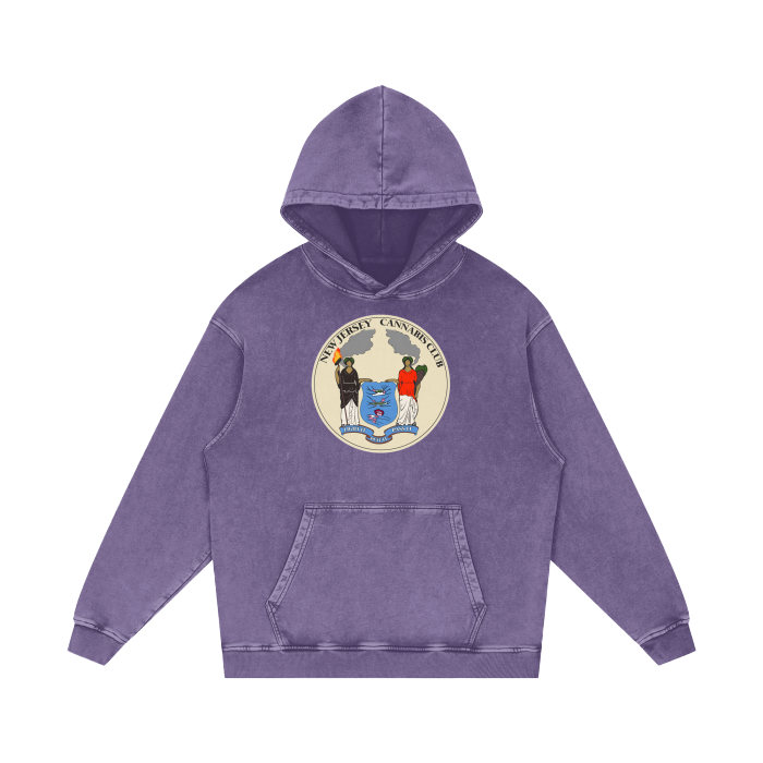 Acid Wash Oversize Hoodie - 420 GSM