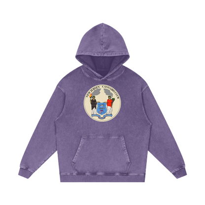 Acid Wash Oversize Hoodie - 420 GSM