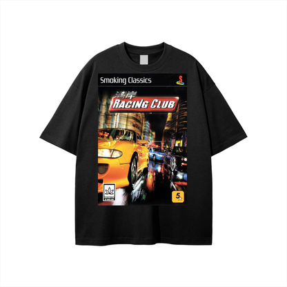 Streetwear Unisex Solid Color Loose Fit FOG T-Shirt
