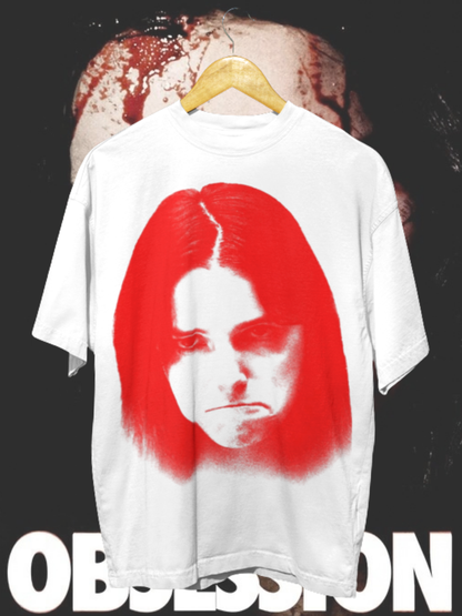 Obsession Cinegogue Sad Face Y2K Heavyweight T-Shirt