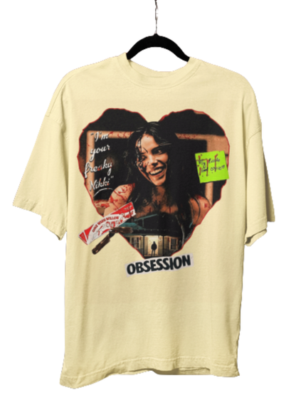 Obsession I'm Your Freaky Nikki Heavyweight T-Shirt Y2K