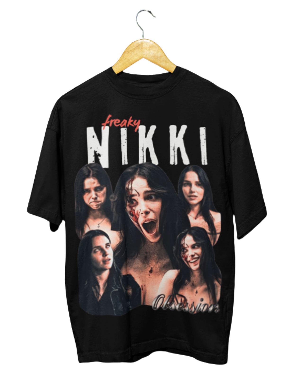 Obsession Freaky Nikki Heavyweight T-Shirt
