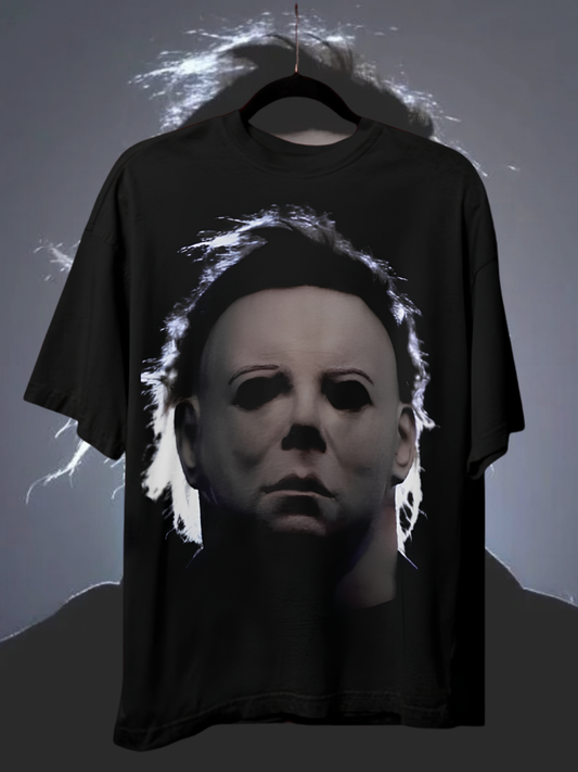 Michael Myers Horror Icon Heavyweight T-Shirt Y2K