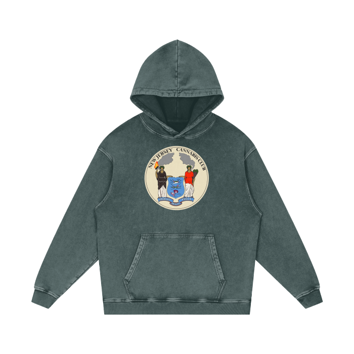 Acid Wash Oversize Hoodie - 420 GSM