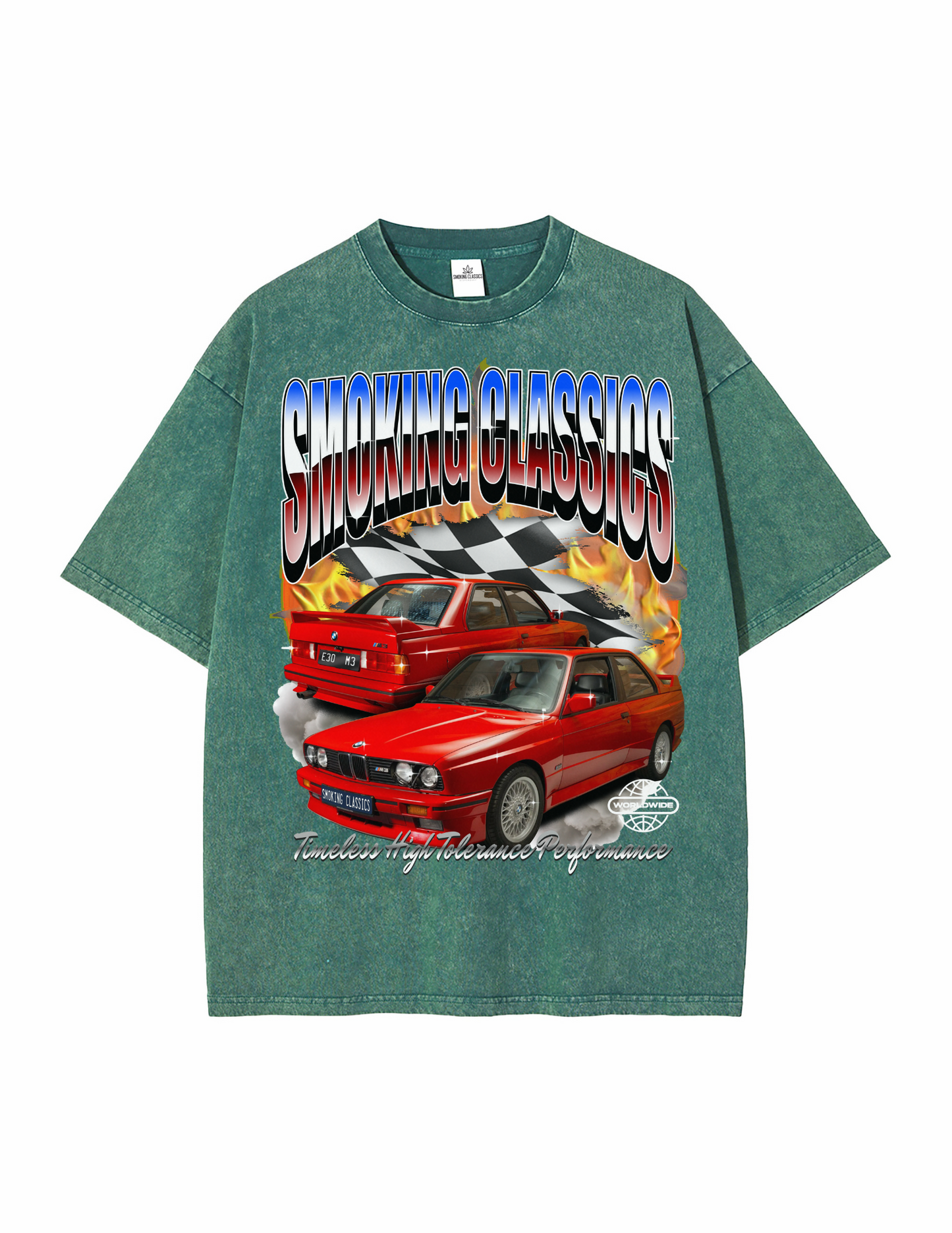 SMOKING CLASSICS "Timeless M3 E30" T-Shirt