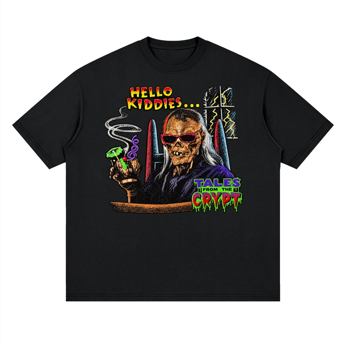 Tales from the Crypt Hello Kiddies Heavyweight Streetwear T-Shirt
