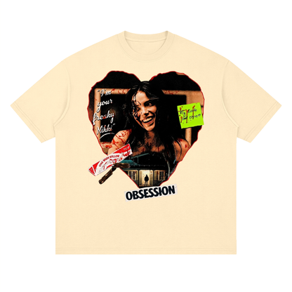 Obsession I'm Your Freaky Nikki Heavyweight T-Shirt Y2K