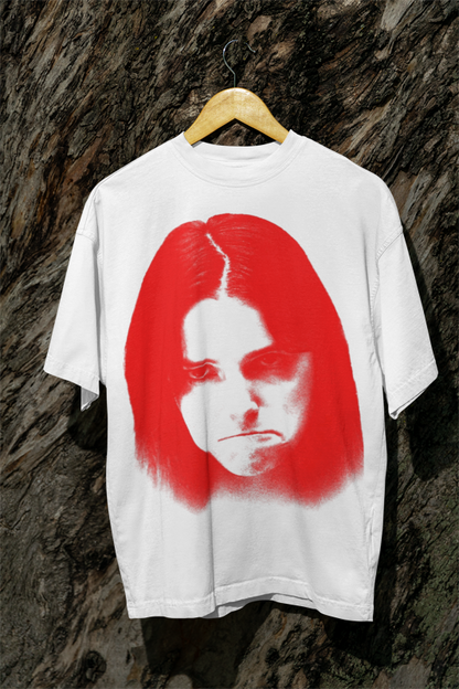 Obsession Cinegogue Sad Face Y2K Heavyweight T-Shirt