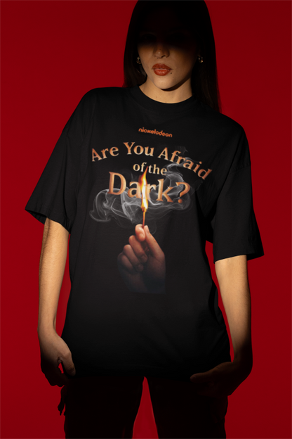 Are You Afraid of the Dark Hand Logo Heavyweight Streetwear T-Shirt