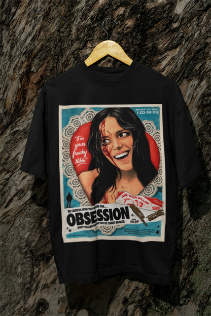 Obsession Be Careful What You Wish For Heavyweight T-Shirt Y2K