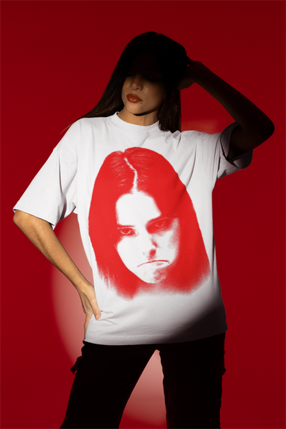 Obsession Cinegogue Sad Face Y2K Heavyweight T-Shirt