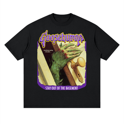 Goosebumps Stay Out of the Basement Heavyweight Streetwear T-Shirt
