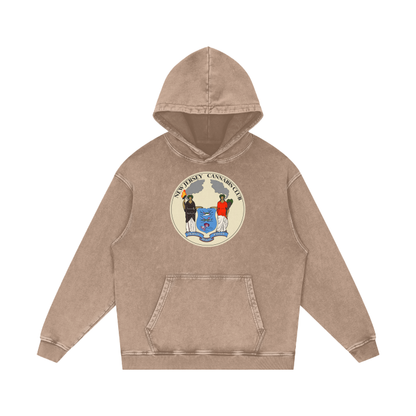 Acid Wash Oversize Hoodie - 420 GSM
